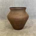 Brown Textured Vase