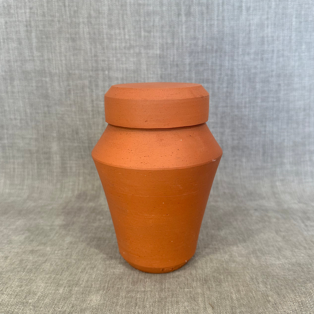 Terracotta Canopic Jar