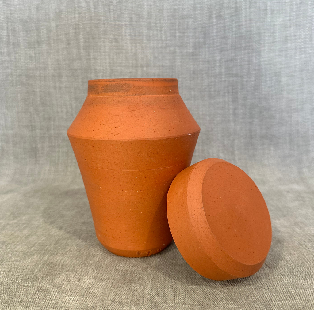 Terracotta Canopic Jar