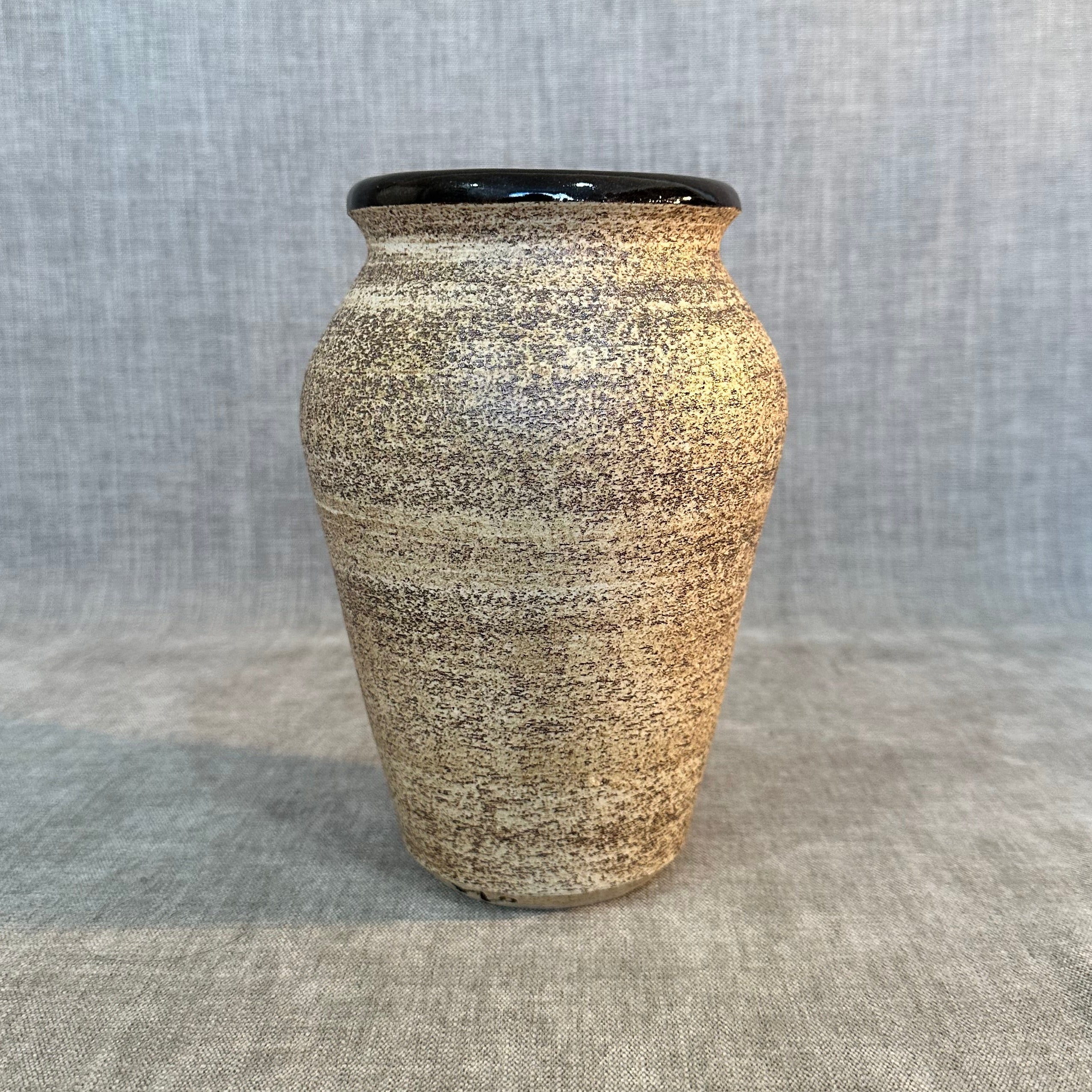Manganese Textured Vase